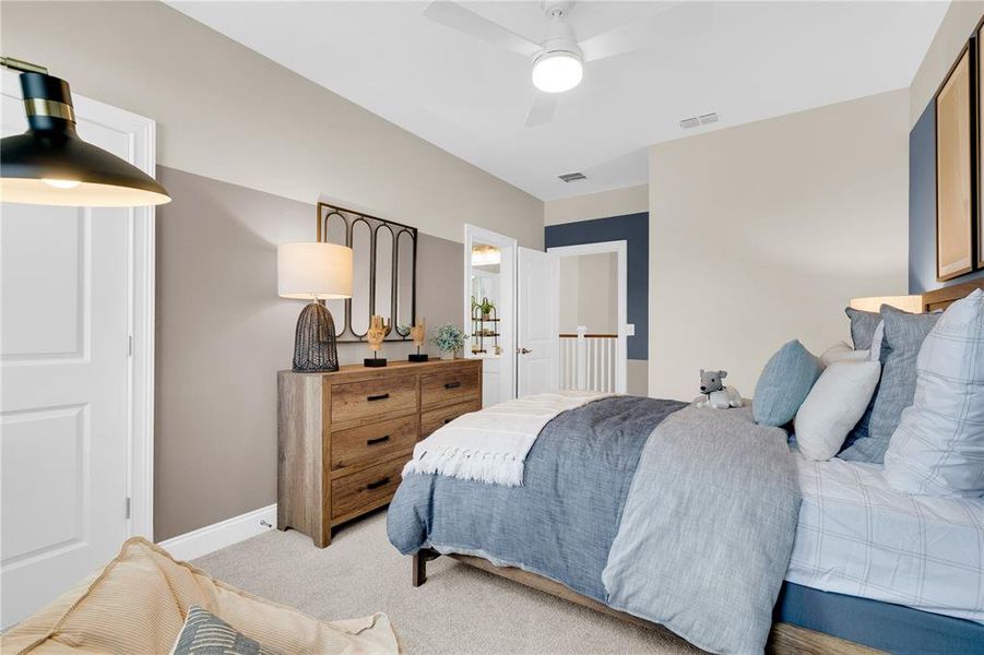 Furnished interior view inside a new home in , Winter Garden (Image 39). Furnished interior view inside a new home in , Winter Garden (Image 39).