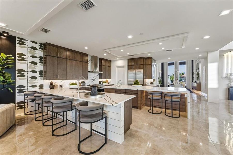 Furnished interior view inside a new home in Legends Bay, Bradenton (Image 75).