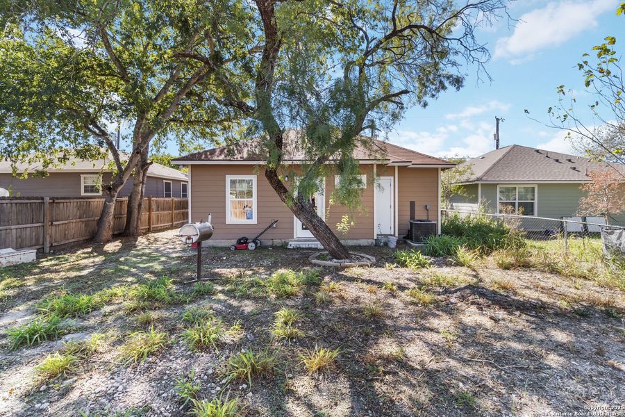 Exterior details and patio area of a home in , San Antonio (Image 2). Exterior details and patio area of a home in , San Antonio (Image 2).