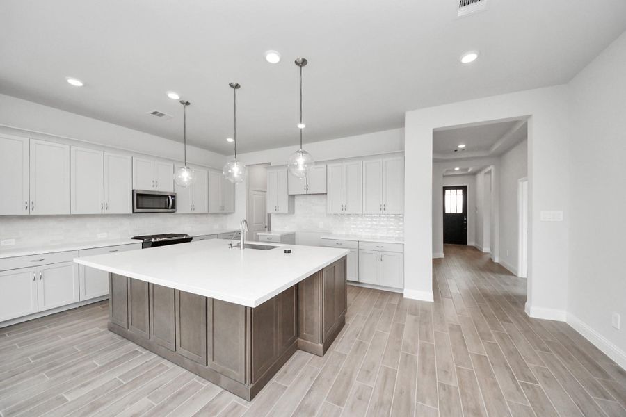 Furnished interior view inside a new home in Bridgeland: Signature Collection, Cypress (Image 5).