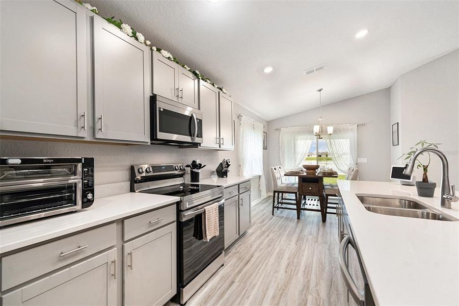 Furnished interior view inside a new home in , Zephyrhills (Image 28).
