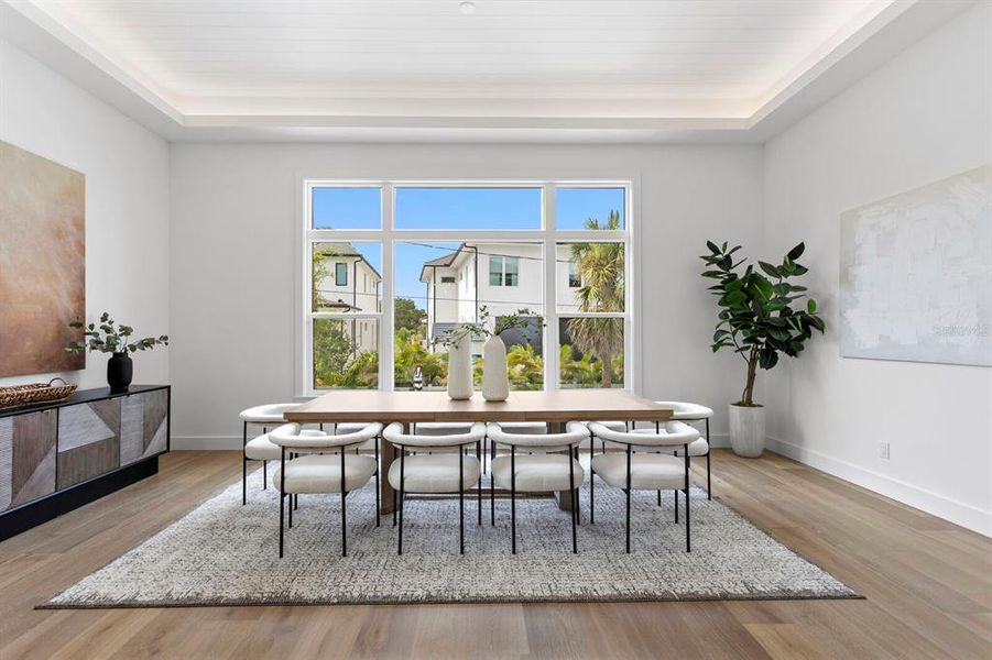 Furnished interior view inside a new home in , Tampa (Image 11).