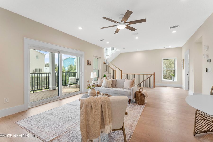 Furnished interior view inside a new home in , St. Augustine (Image 6). Furnished interior view inside a new home in , St. Augustine (Image 6).