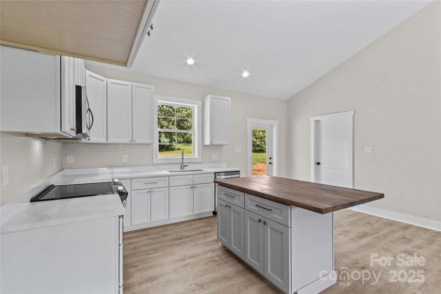Furnished interior view inside a new home in , Statesville (Image 8).