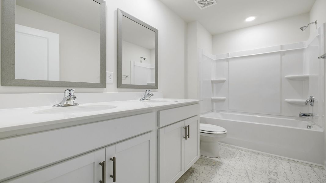 Furnished interior view inside a new home in Treemont Commons, Wellford (Image 9).