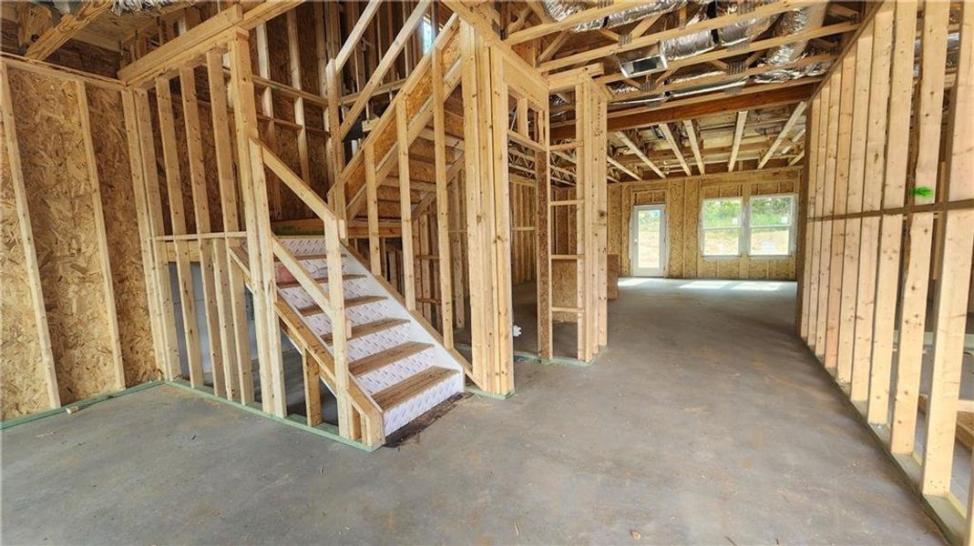 In-progress construction of a new home in The Estates at Casteel, Bethlehem, GA (Image 10). In-progress construction of a new home in The Estates at Casteel, Bethlehem, GA (Image 10).