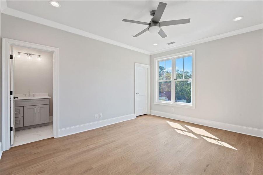 Spacious, unfurnished interior of a new home in , Milton (Image 22).