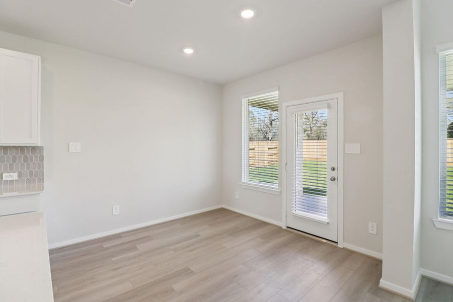 Photo is not of the actual home, but is an inspirational photo of builder’s model home and may depict options, furnishings, and/or decorator features that are not included