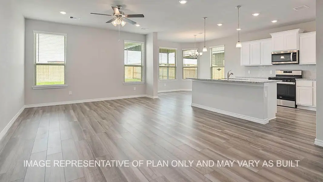 Spacious, unfurnished interior of a new home in Southern Pointe, College Station (Image 11).