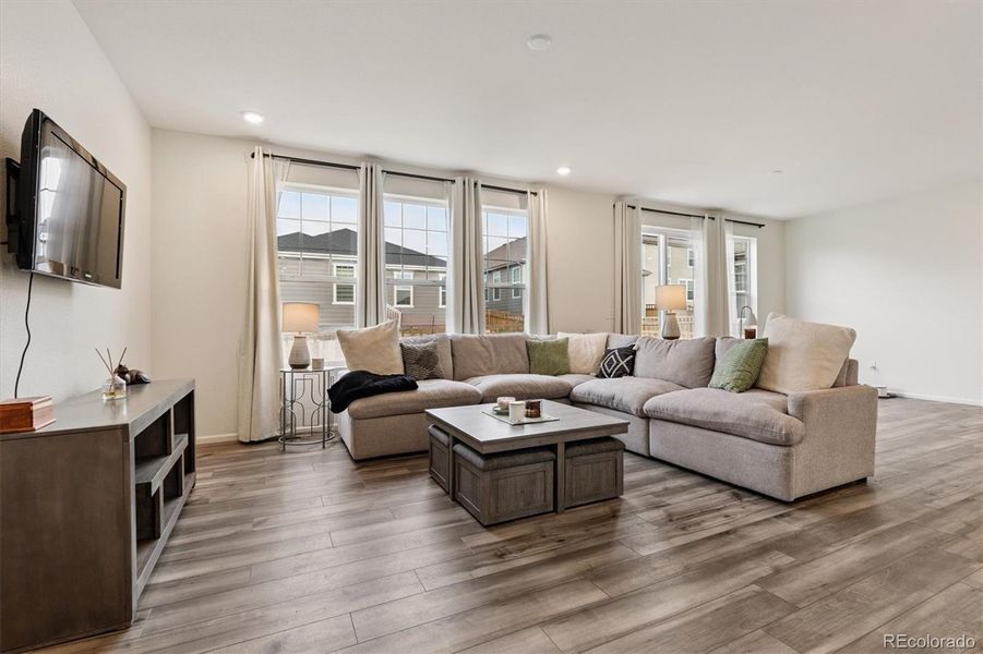 Furnished interior view inside a new home in Sweetgrass, Dacono (Image 6).