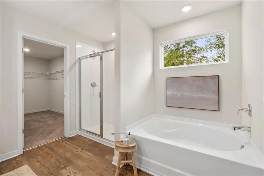 Furnished interior view inside a new home in Walker Grove, McDonough (Image 14).