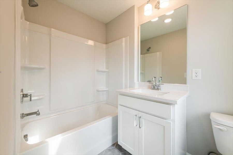 Furnished interior view inside a new home in Townes at South Main, Kennesaw (Image 13).
