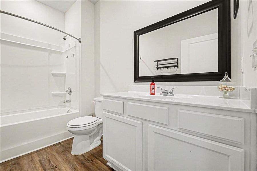 Furnished interior view inside a new home in Villages at Cedar Hill, Dallas (Image 11).