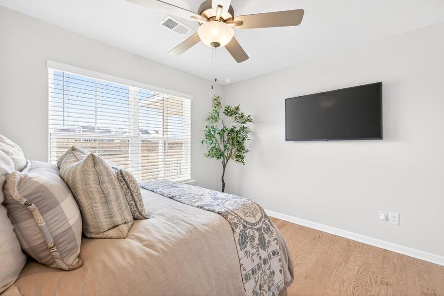 Furnished interior view inside a new home in Reunion, Flowery Branch (Image 52).