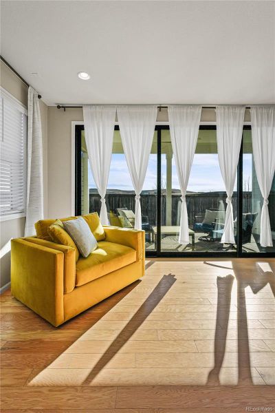 Furnished interior view inside a new home in Settler's Crossing, Commerce City (Image 10).