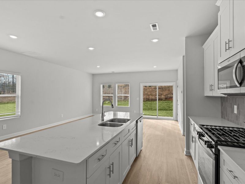 Furnished interior view inside a new home in Northbrook Village Townes, Taylors (Image 7).