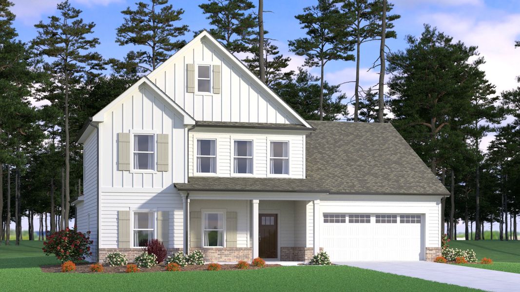 Image 9 representing the The Grant by Reliant Homes in Calgary Downs, Winder, GA.
