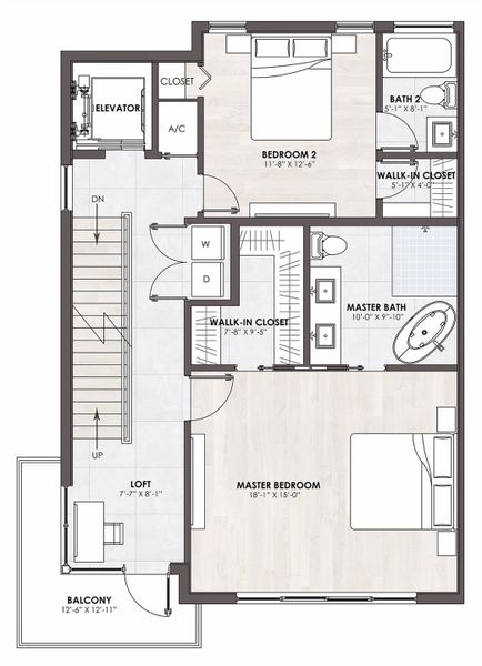 DISCLAIMER: All renderings, site plans, simulated views, floor plans, graphic images, drawings and all other information depicted are illustrative, and are provided to assist in visualizing the units and the Project and may not be accurately depicted and may be changed at any time.