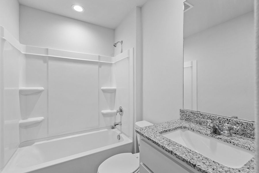 Representative furnished interior of a home built from the TEXAS CALI by D.R. Horton in Faculty Row, Abilene (Image 25).