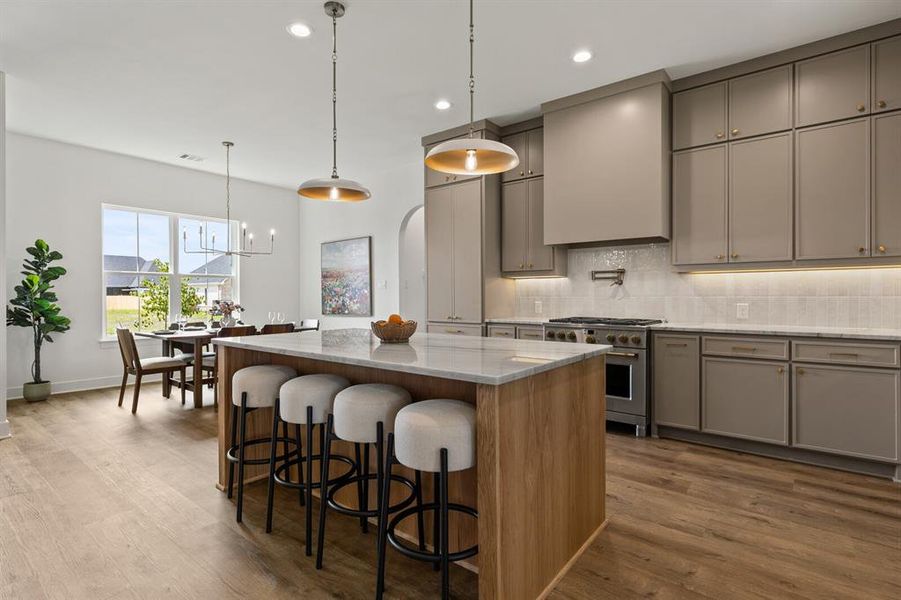 Furnished interior view inside a new home in , Robinson (Image 11).