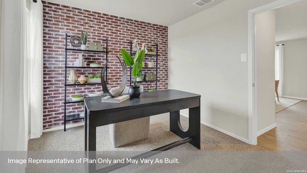 Furnished interior view inside a new home in Lantana, Lockhart (Image 12).