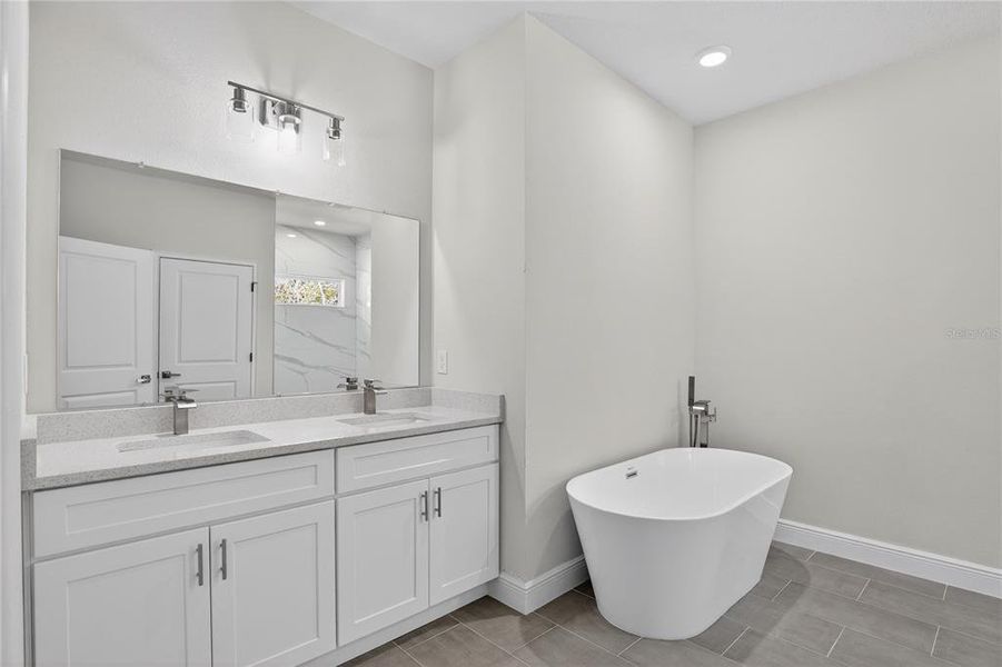 Furnished interior view inside a new home in , Citrus Springs (Image 12).