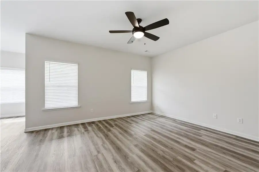 Spacious, unfurnished interior of a new home in Lake Preserve at Jackson Trail, Jefferson (Image 18). Spacious, unfurnished interior of a new home in Lake Preserve at Jackson Trail, Jefferson (Image 18).