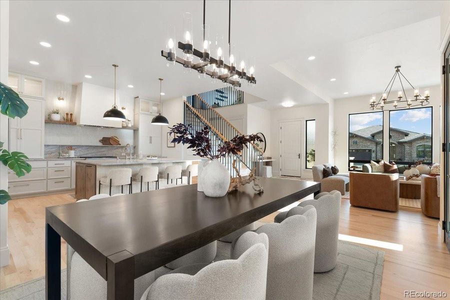 Furnished interior view inside a new home in , Berthoud (Image 15).