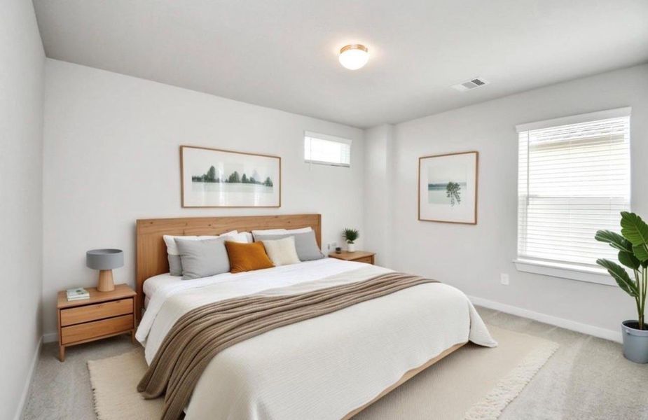 Furnished interior view inside a new home in Telge Ranch, Cypress (Image 12).