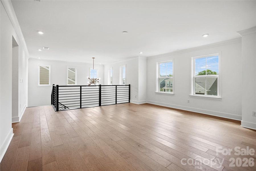 Spacious, unfurnished interior of a new home in Parkside Crossing, Charlotte (Image 37).