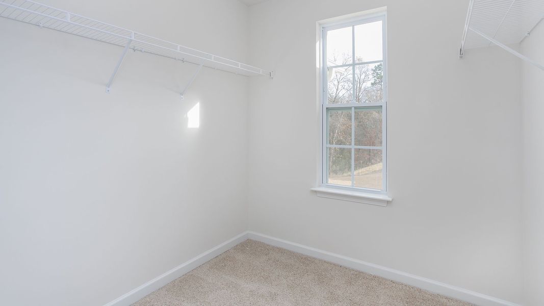 Spacious, unfurnished interior of a new home in The Gables at Edinborough Townes, Gibsonville (Image 16).