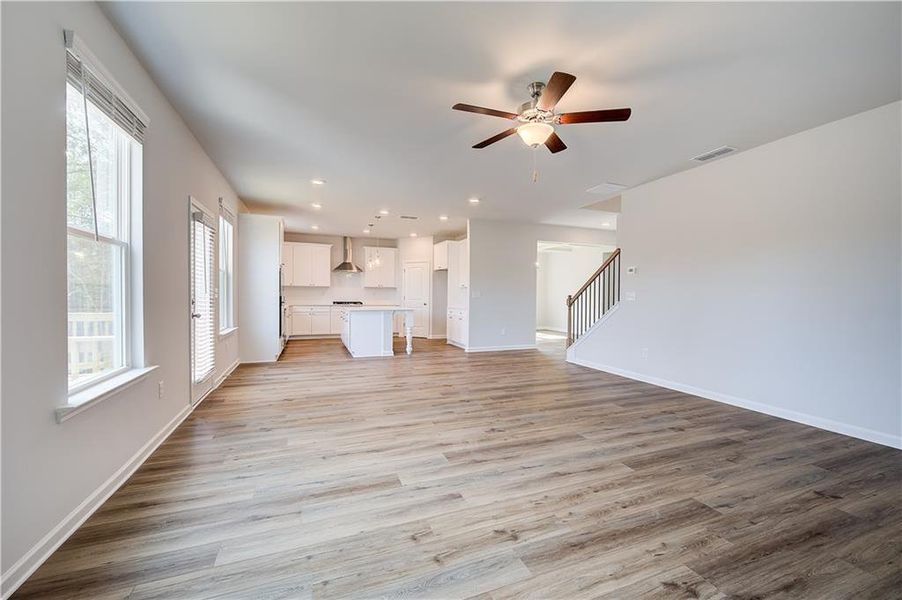 Spacious, unfurnished interior of a new home in Hamilton Lakes, Lawrenceville (Image 20). Spacious, unfurnished interior of a new home in Hamilton Lakes, Lawrenceville (Image 20).