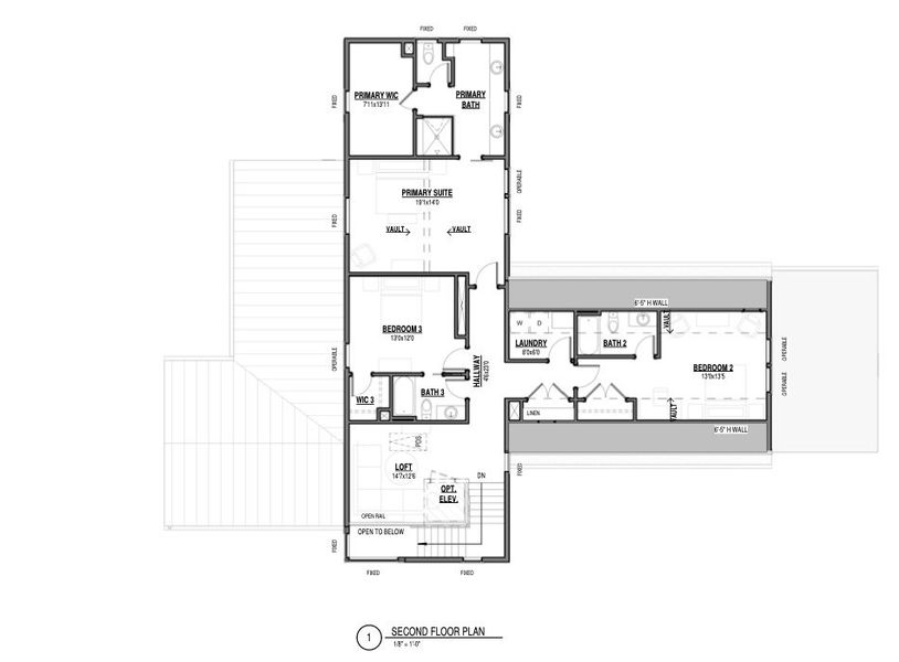 2D floor plan layout of this home in Aster, Roswell, GA (Image 4).