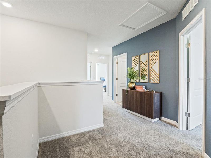 Furnished interior view inside a new home in Rivers Edge, Edgewater (Image 19).