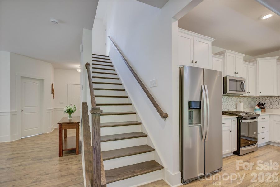 Furnished interior view inside a new home in , York (Image 10).