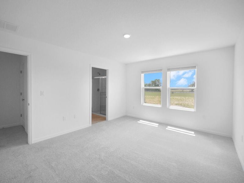 Representative unfurnished interior of a home built from the Azalea by Taylor Morrison in Palm Wind, Hudson (Image 46).