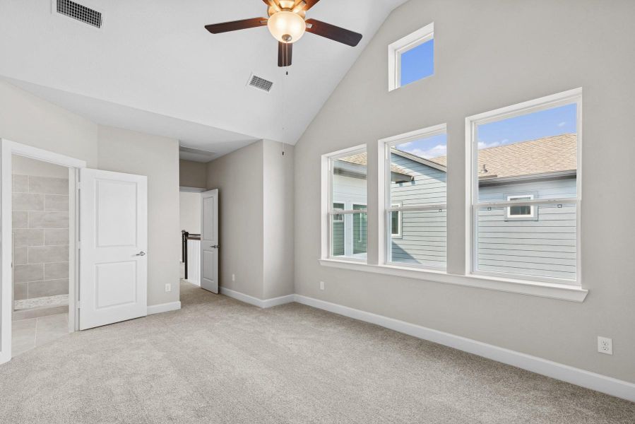 Spacious, unfurnished interior of a new home in Pomona 40' Homesites, Manvel (Image 31). Spacious, unfurnished interior of a new home in Pomona 40' Homesites, Manvel (Image 31).