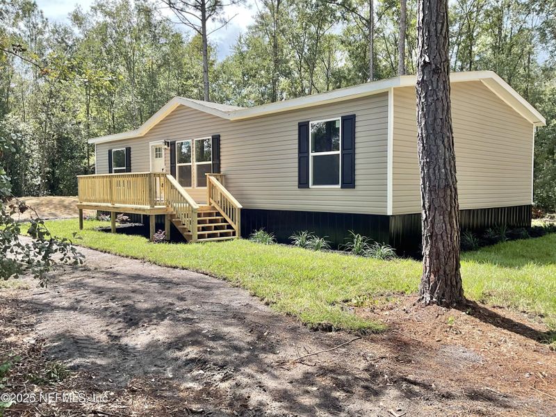 Exterior details and patio area of a home in , Hampton (Image 22). Exterior details and patio area of a home in , Hampton (Image 22).