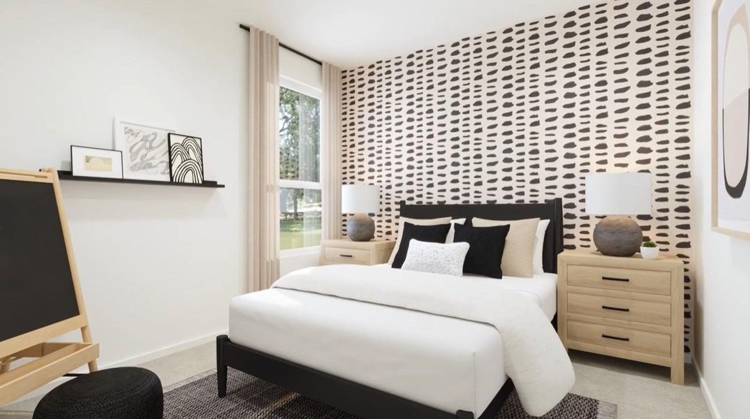 Furnished interior view inside a new home in Magnolia Forest, Montgomery (Image 4).