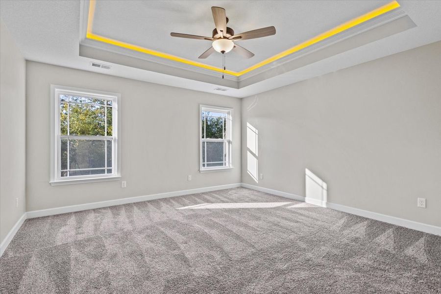 Representative unfurnished interior of a home built from the Iris by Enchanted Homes in Ballentine Ridge, Lyman (Image 9).