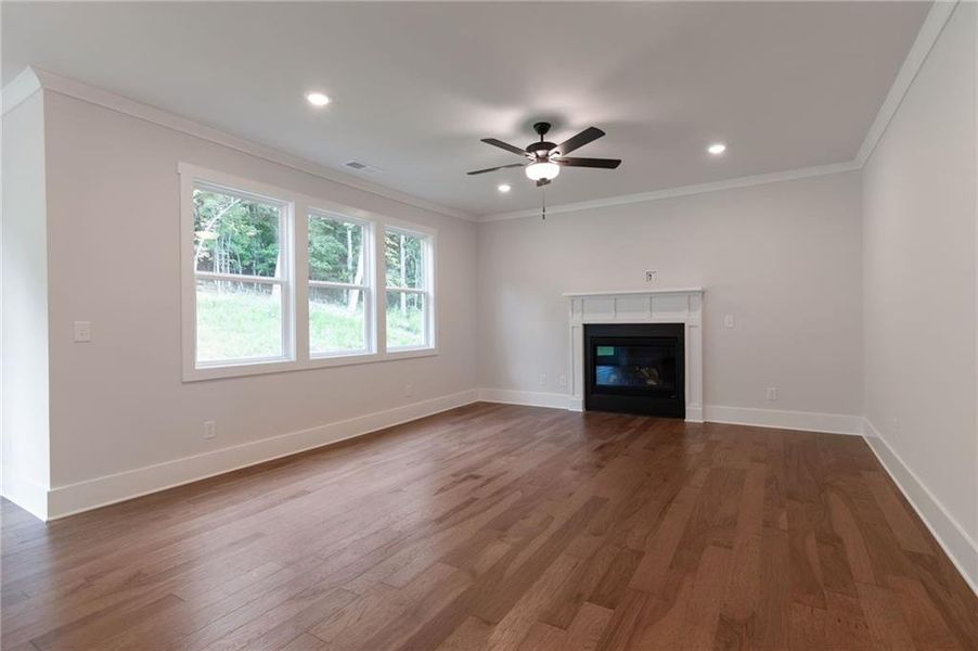 Spacious, unfurnished interior of a new home in , Canton (Image 11).