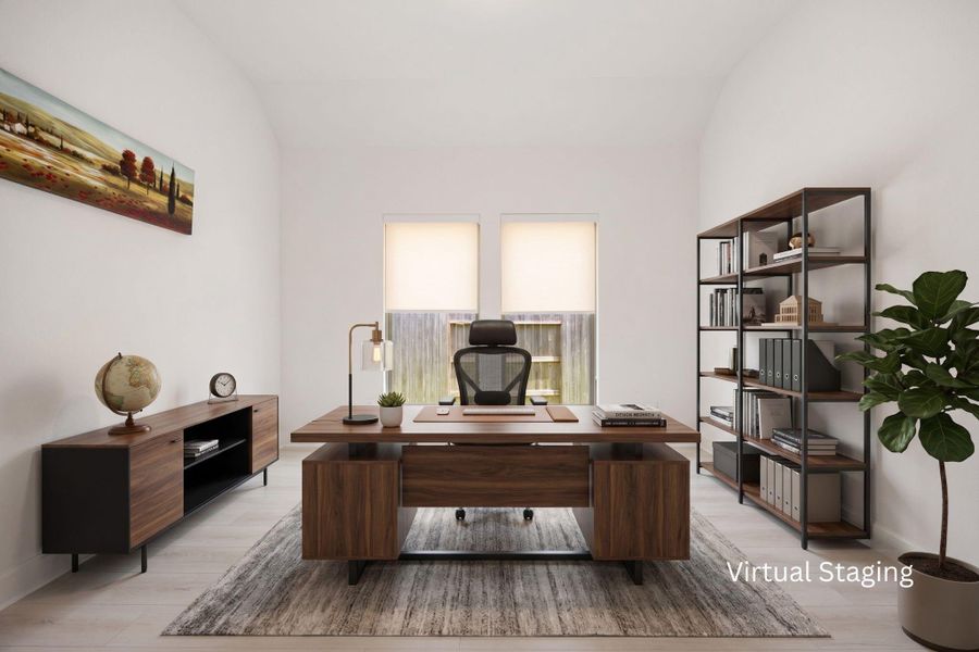 Staged Office - Visualization Only