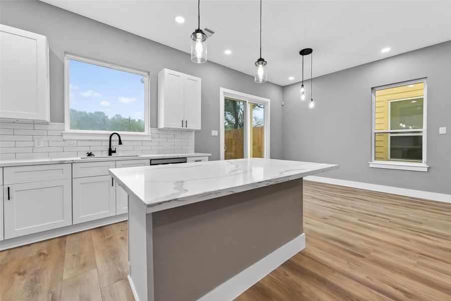 Furnished interior view inside a new home in , Houston (Image 10).