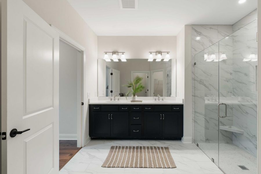 Furnished interior view inside a new home in , Charleston (Image 10).