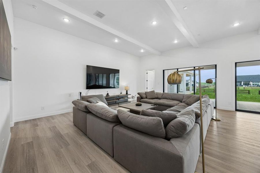 Furnished interior view inside a new home in , Northlake (Image 6).