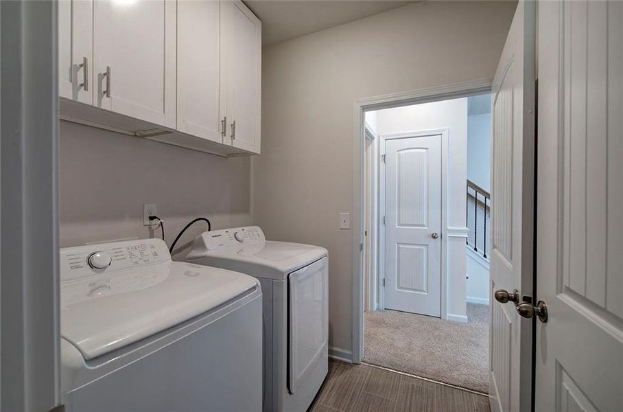 Furnished interior view inside a new home in , Cartersville (Image 11).