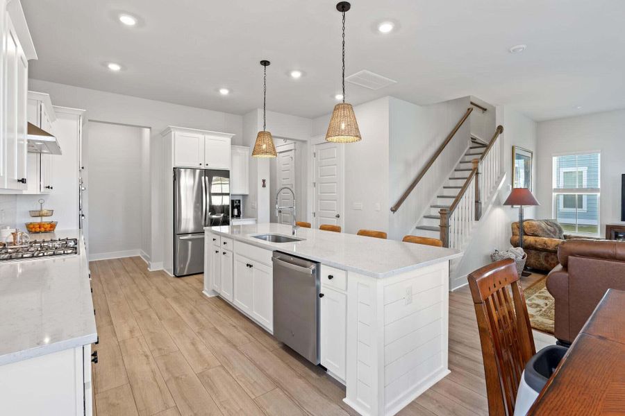 Furnished interior view inside a new home in Carnes Crossroads, Summerville (Image 20).