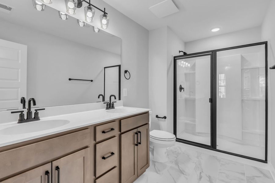Furnished interior view inside a new home in Oxford Station, Gallatin (Image 10).