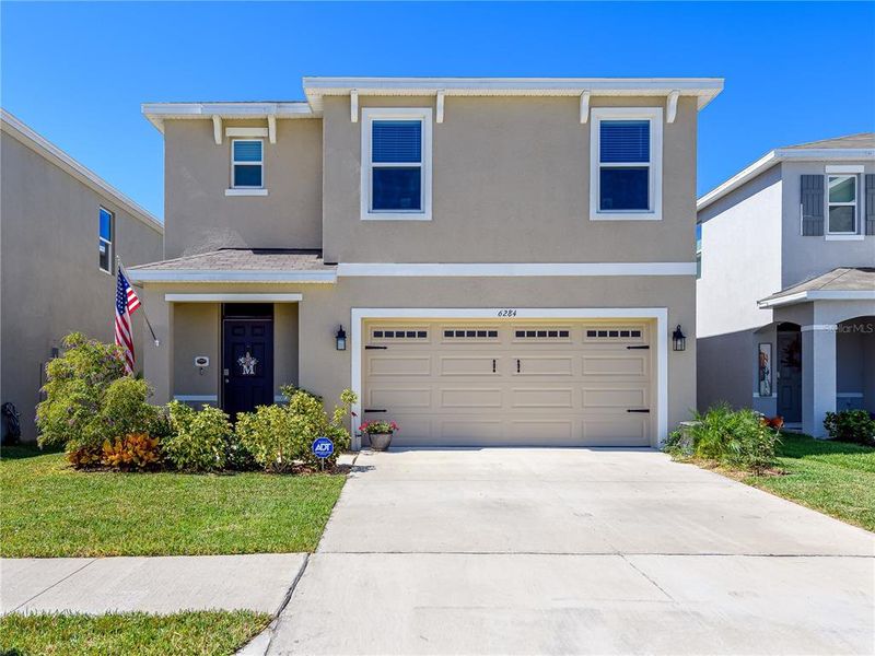 Exterior details and patio area of a home in Westgate at Avalon Park, Wesley Chapel (Image 20). Exterior details and patio area of a home in Westgate at Avalon Park, Wesley Chapel (Image 20).