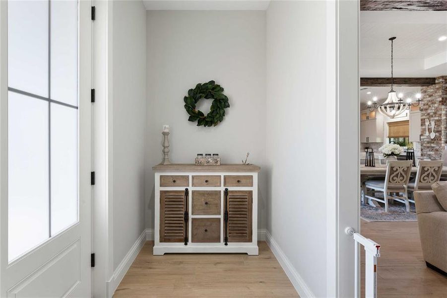 Furnished interior view inside a new home in , Ocala (Image 6).
